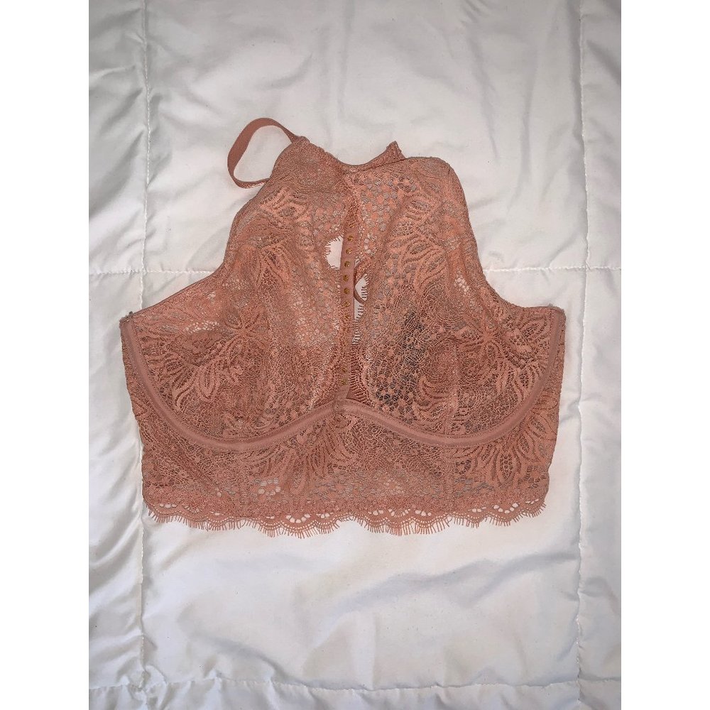 Victoria's Secret High Neck Lace Bralette